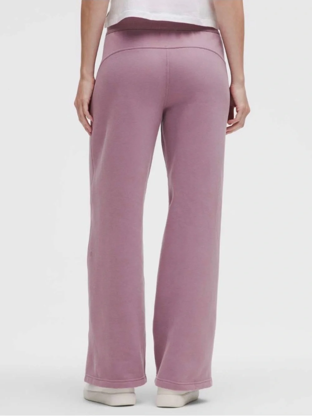 Lululemon Scuba Mid-Rise Wide-Leg Pant *Regular Lavender Lux